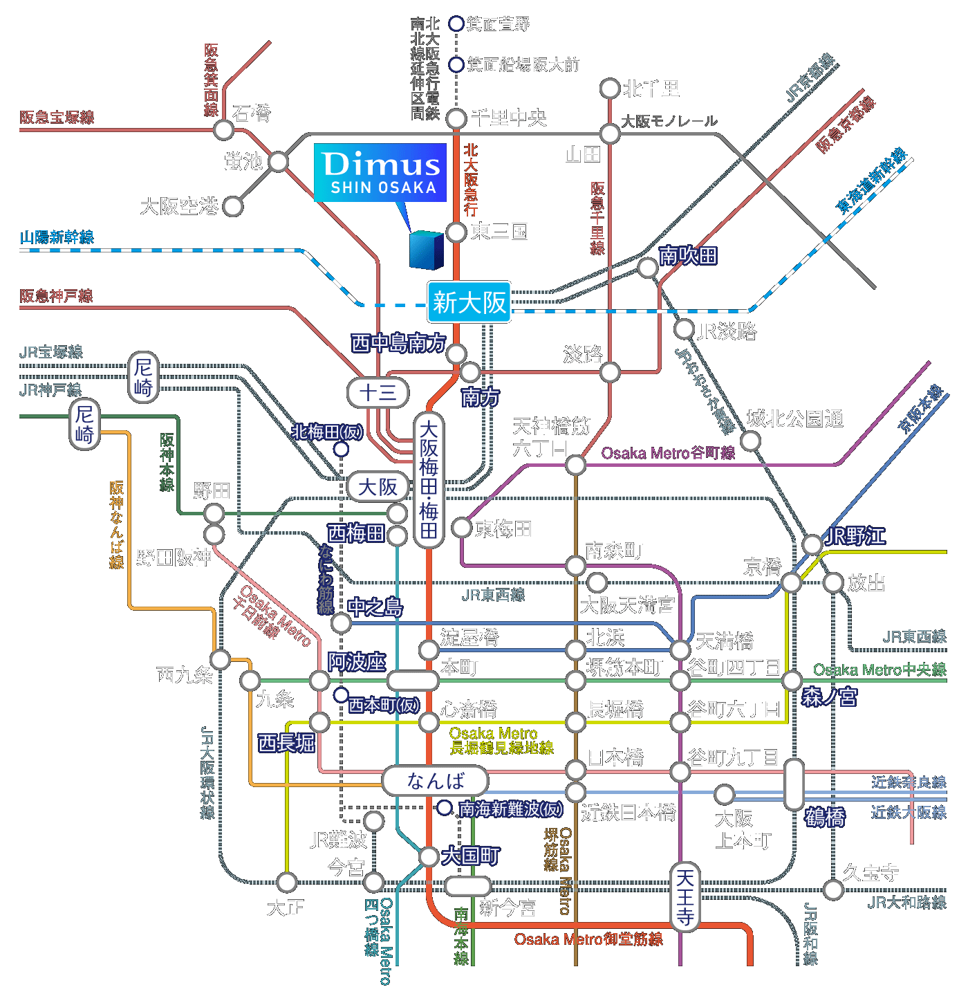 交通図