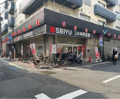 西友 高円寺店(徒歩7分／約550m)