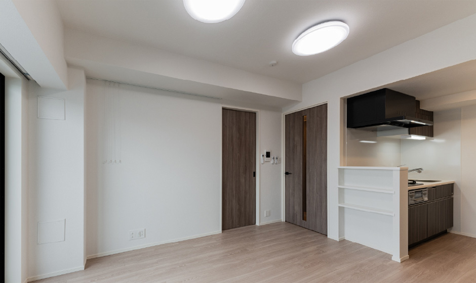 LIVING DINING KITCHEN