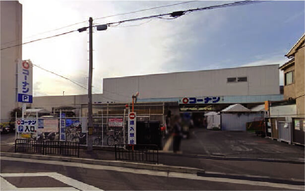 コーナン西陣上七軒店